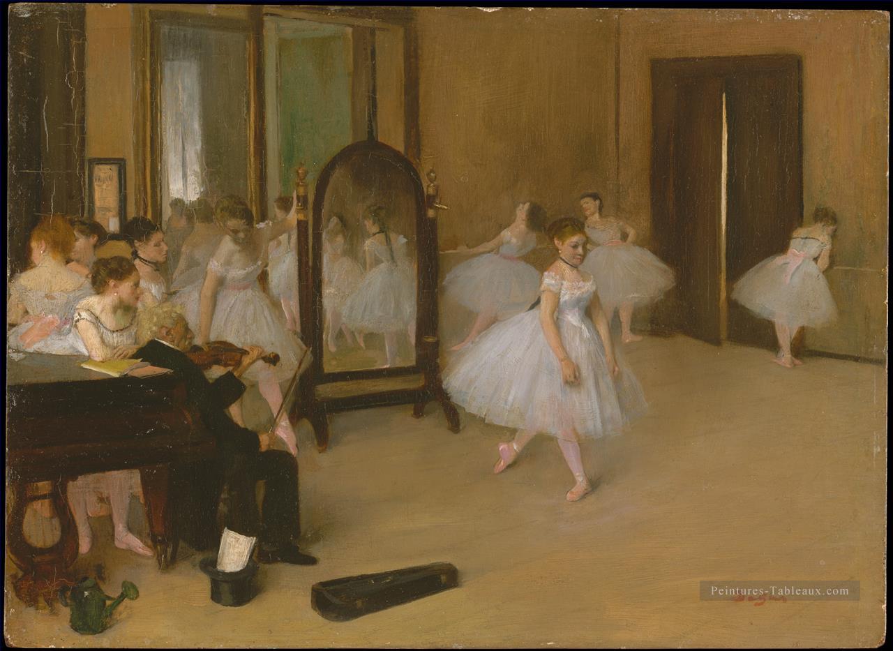 danseurs1 Impressionnisme danseuse de ballet Edgar Degas Peintures à l'huile